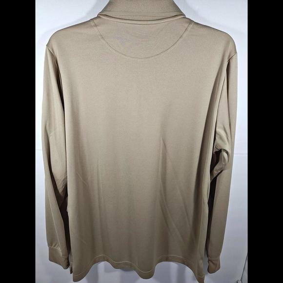 Galls Women's Tac Force Lightweight Long Sleeve Polo Large Beige NWOT - Picture 6 of 6